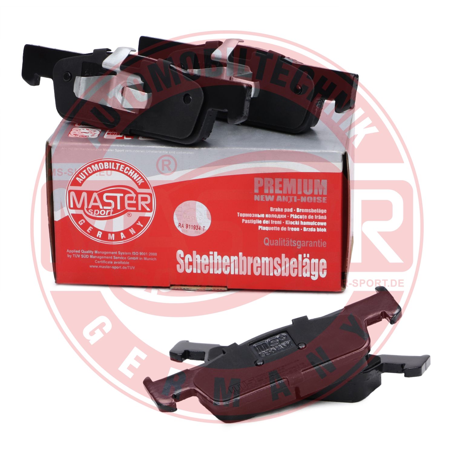 Placute frana MASTERSPORT GERMANY 13046072982N-SET-MS